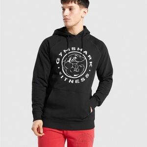 Gymshark Black Men's Legacy Hoodie - Size Small